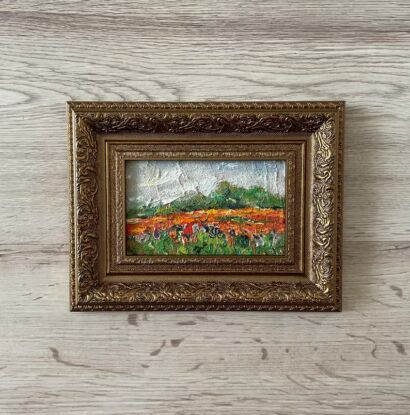 Original oil painting, Oil painting original, Gold framed vintage painting, Oil painting original vintage, Vintage oil painting original,